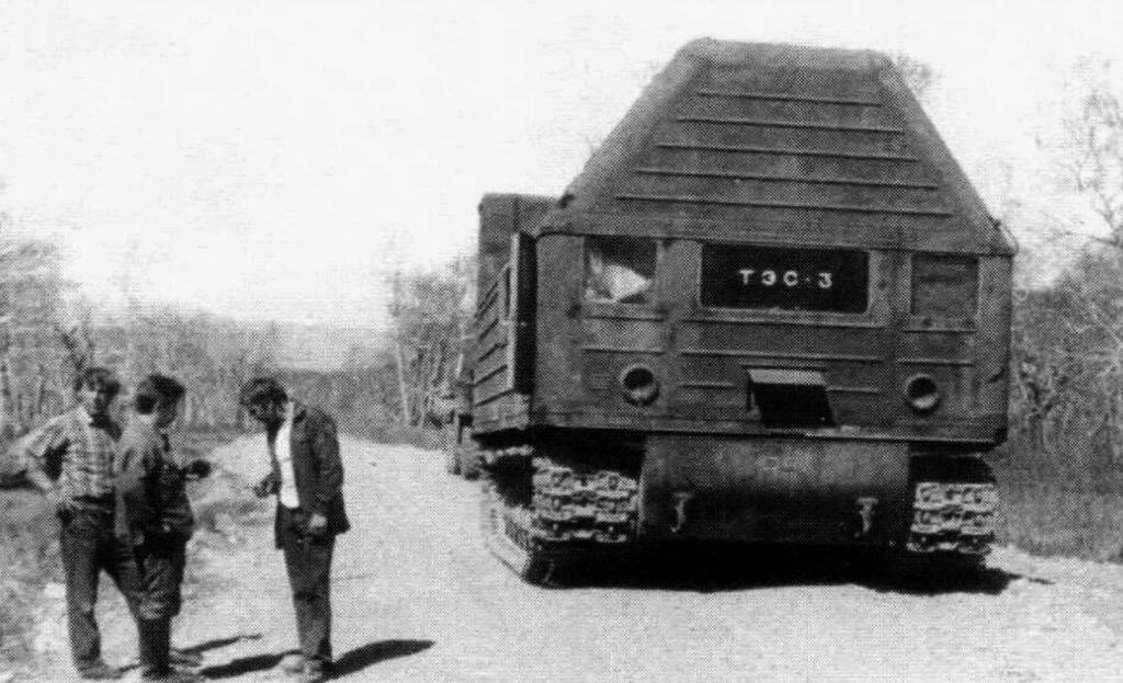 ТЭС-3 на марше