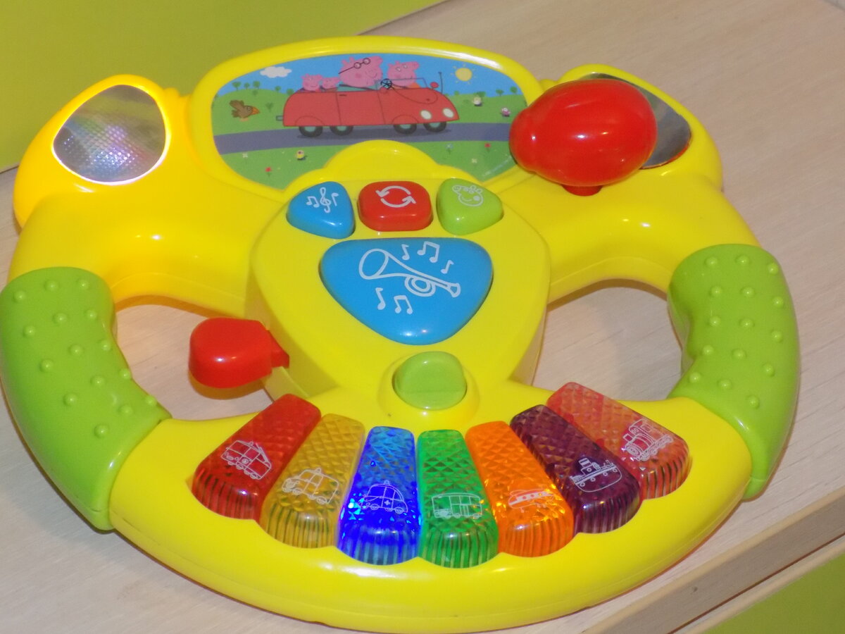 музыкальный руль пеппы, детский мир отзывы, игрушки для детей