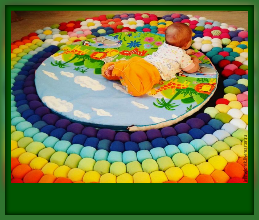 Развивающий коврик для детей своими руками: 75 фото идей