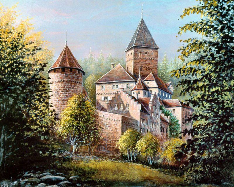 Картина художника Карла Иллини