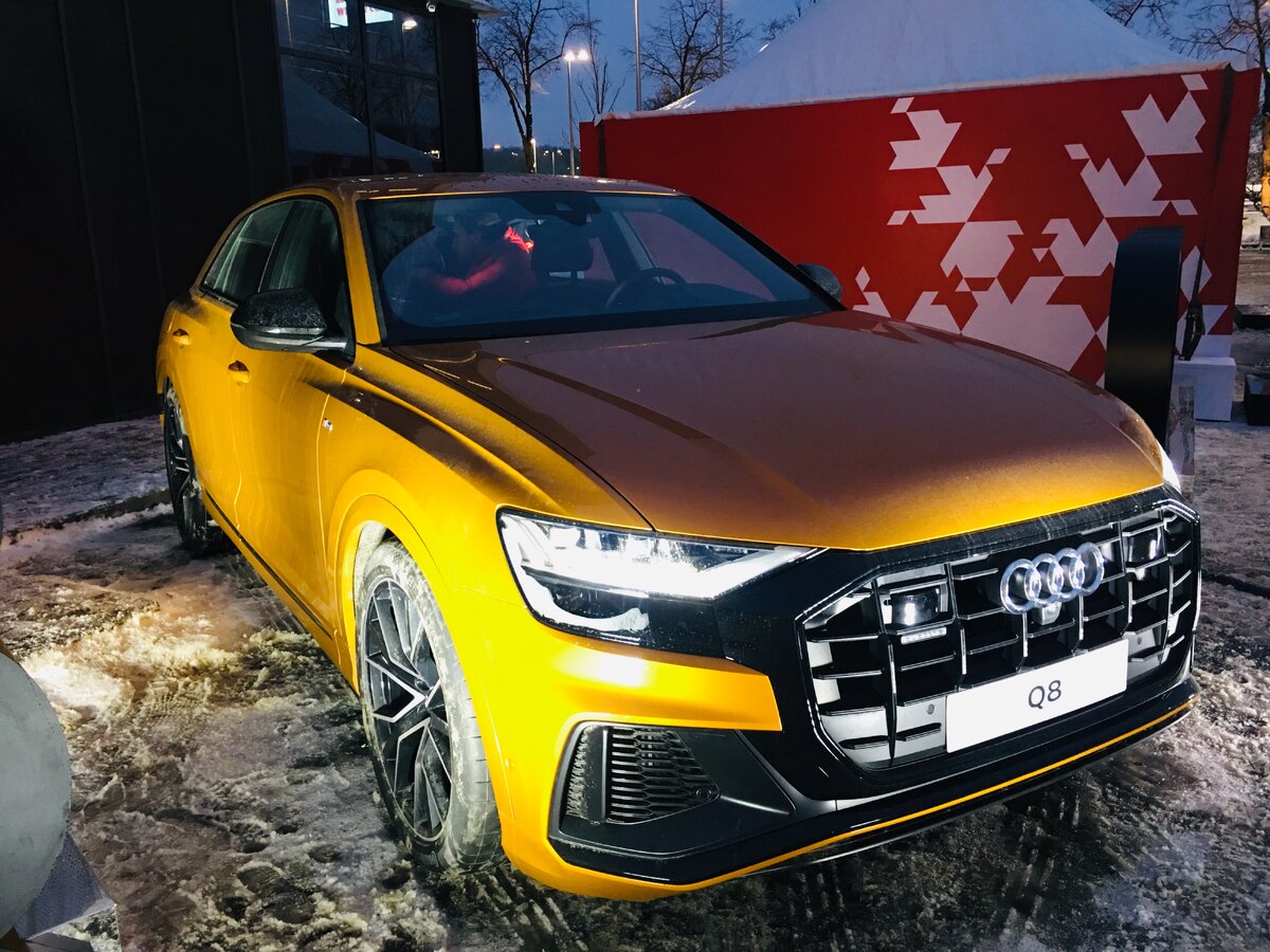 Audi Q8 2019  делает первые шаги к нашему рынку с базовой ценой от 5 млн. 100 тыс руб.
