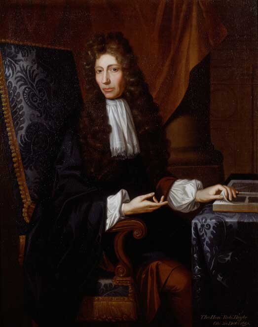 Роберт Бойль. Автор: Johann Kerseboom - http://www.bbk.ac.uk/boyle/Issue4.html, Общественное достояние, https://commons.wikimedia.org/w/index.php?curid=2268213