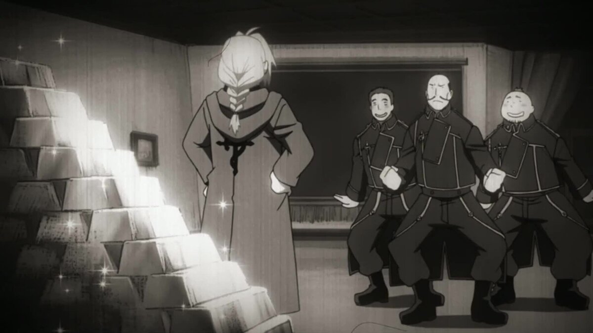 Ужасный государственный алхимик обманывает честного лейтенанта армии Аместриса