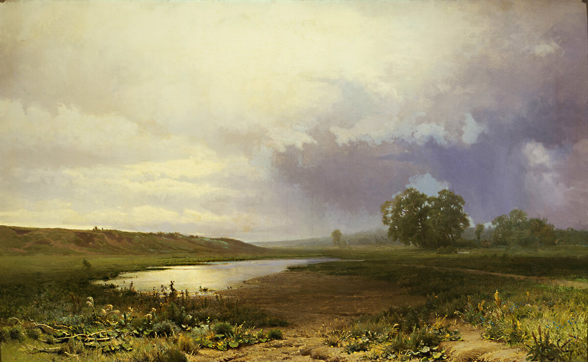 Мокрый луг. 1870-е гг.