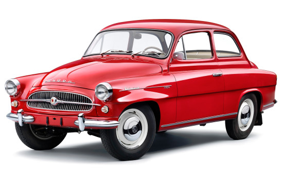 Skoda Octavia образца 1959 года в кузове седан