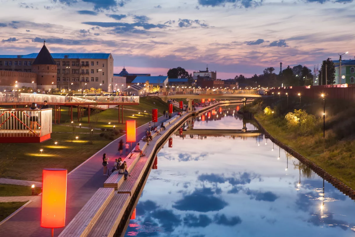 Тула, Казанская набережная. Фото взято с источника: http://www.foto-tula.ru/picview.php?num=159697