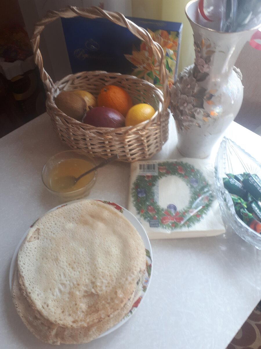 Приглашаю  на блины. 