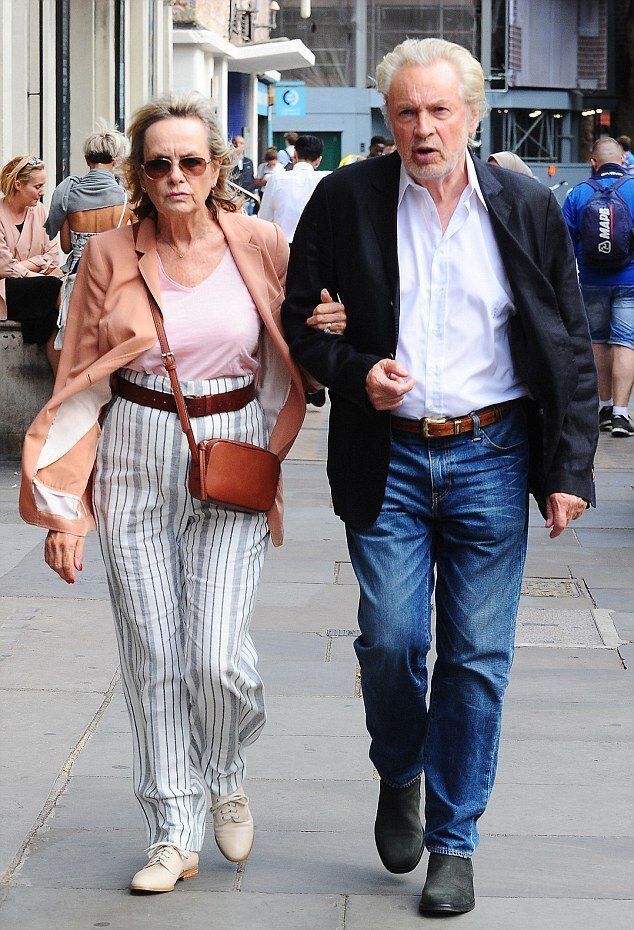 Легендарная Твигги с мужем (Фото: krauzer.ru)