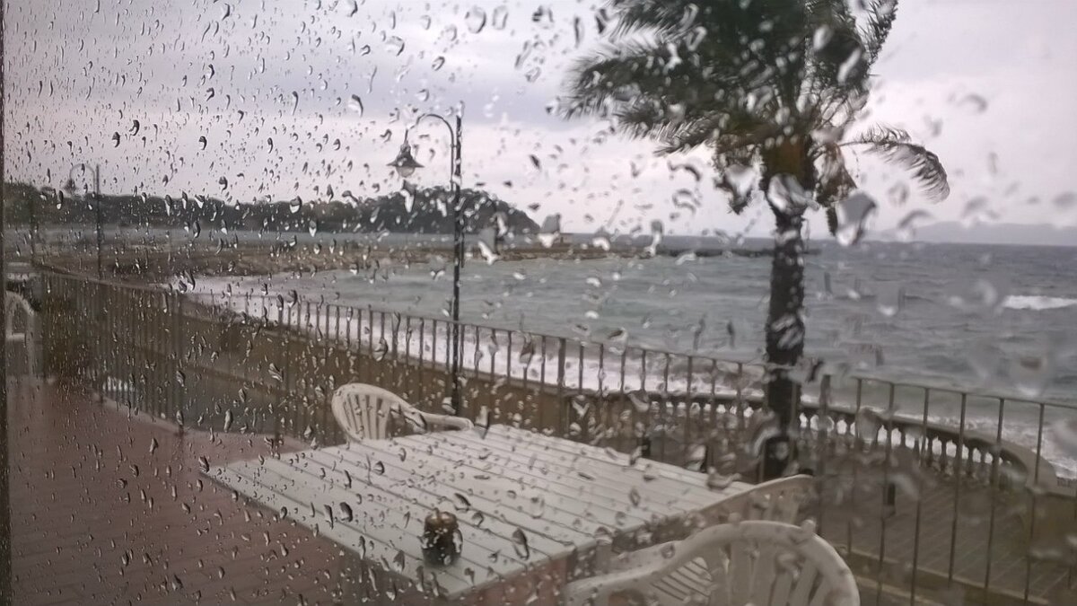 А из нашего окна...