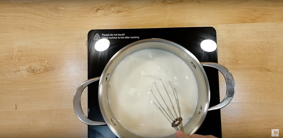 Необычное мороженое из манки