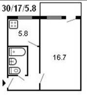 Планировка квартиры до ремонта
