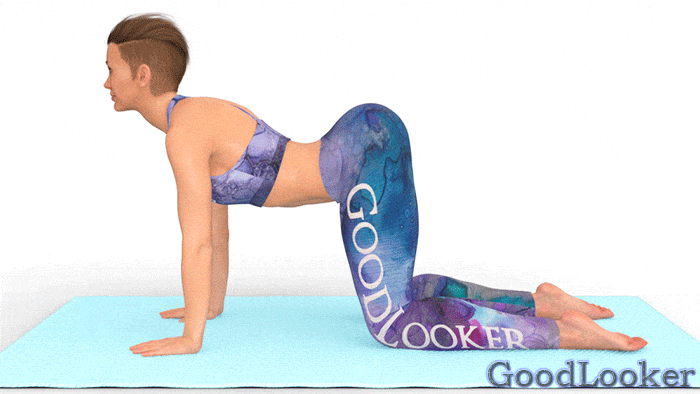 Поза "Кошка"