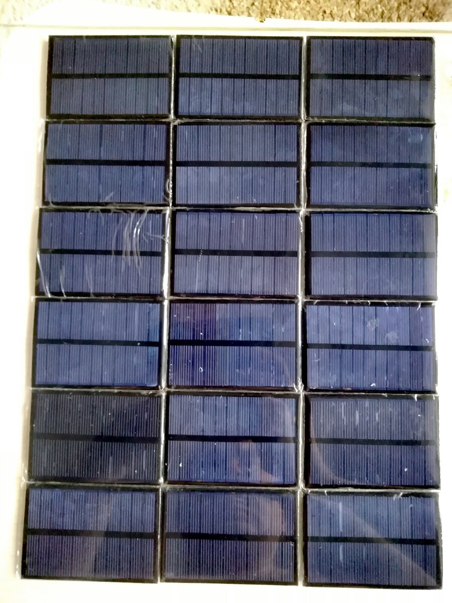 Собираем солнечную батарею или в чём различие между электриком и радиоэлектриком.    Подробные фото здесь.