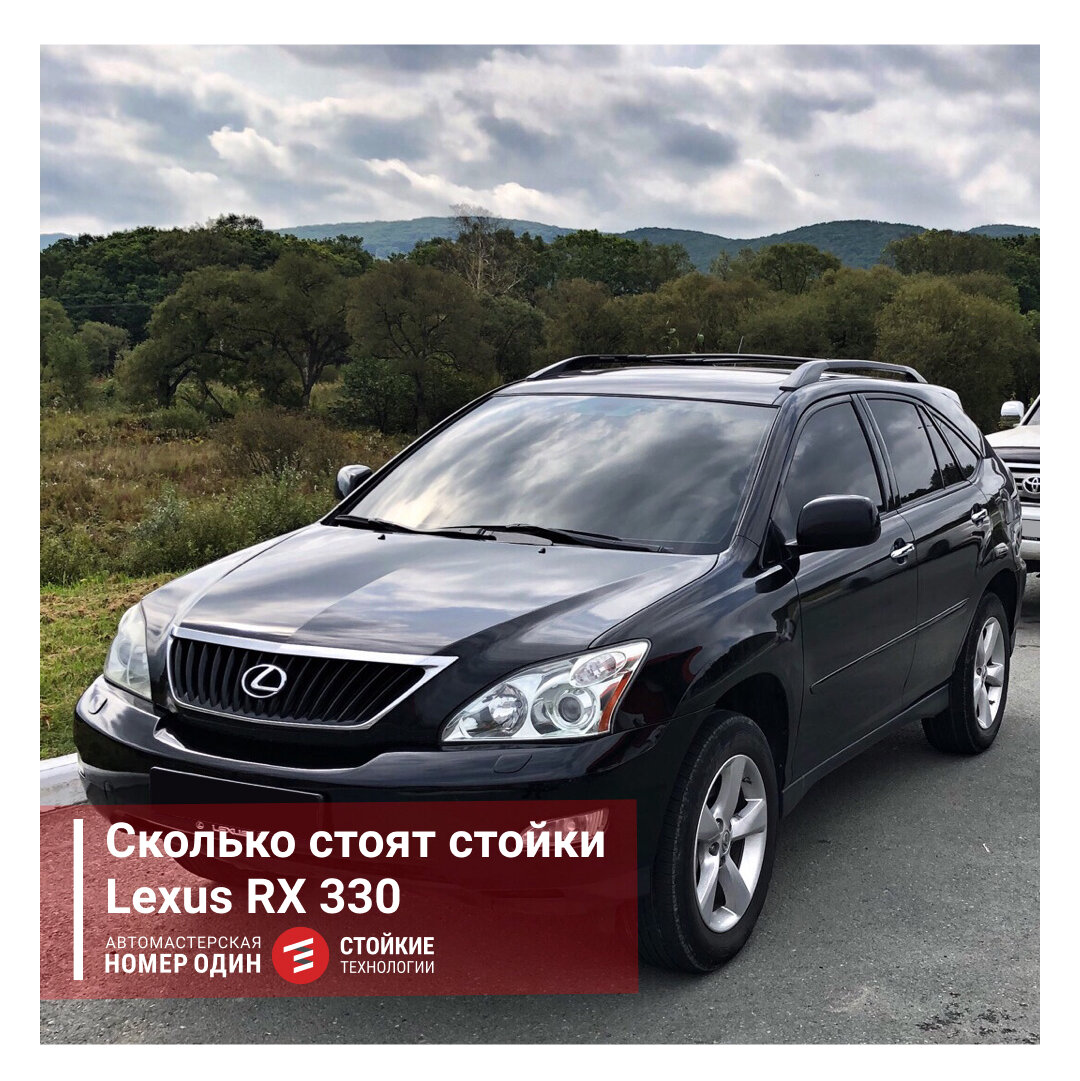 В очередном выпуске, цены на стойки Lexus RX330, 2003- 2006
