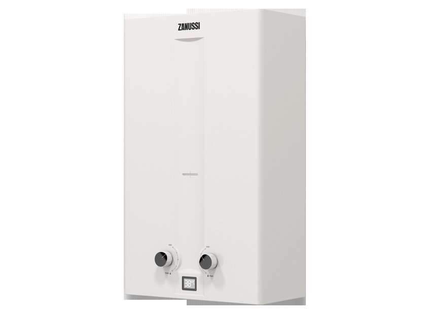 Zanussi GWH 6 Fonte на 12 кВт — бюджетная газовая колонка с возможностью работы от баллона