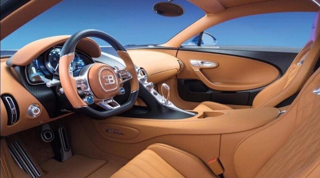 Салон Bugatti Chiron