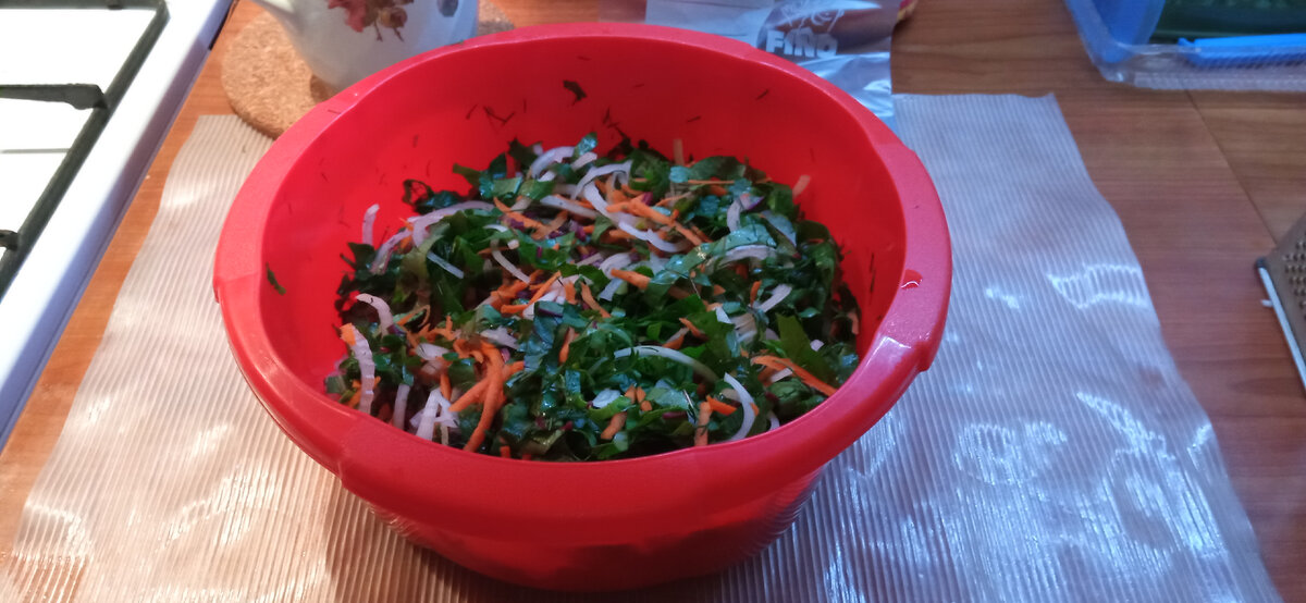 Смешиваем все компоненты