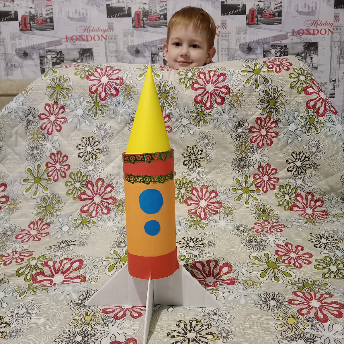 Ракета поделка