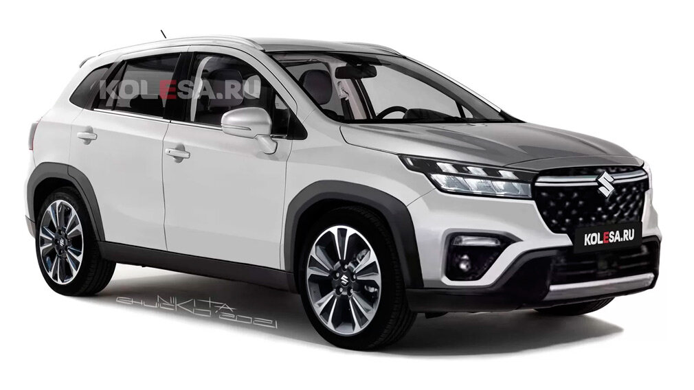 Рендеры Suzuki SX4. Изображение: "Колеса.ru"