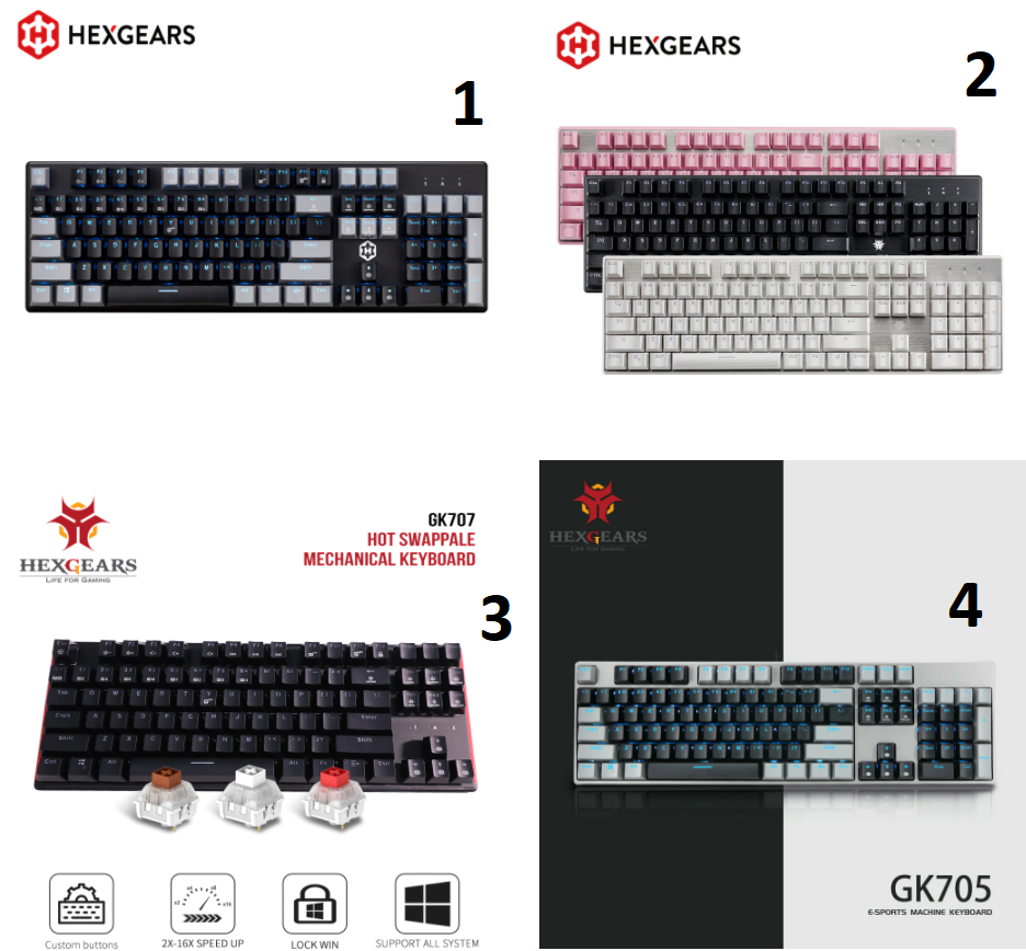 Hexgears gk707