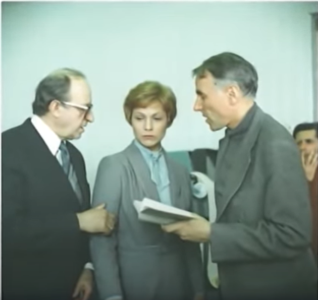 Фото со съёмок. Вадим Захарченко, Нина Русланова, Александр Серый