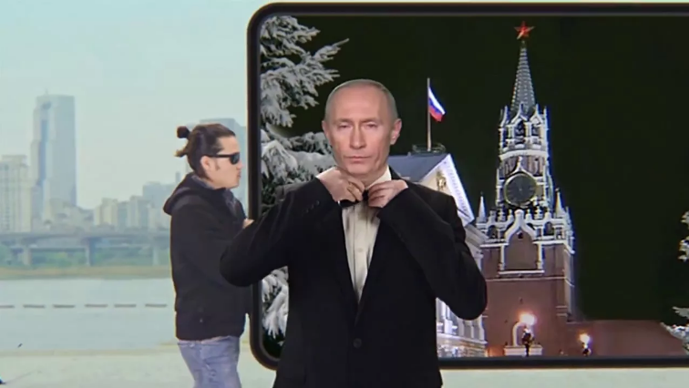 Декорация или чудо природы? Любопытная деталь в новогоднем обращении Владимира Путина0