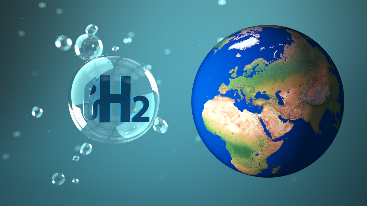 В результате расщепления водорода образуется всего-навсего водяной пар. 