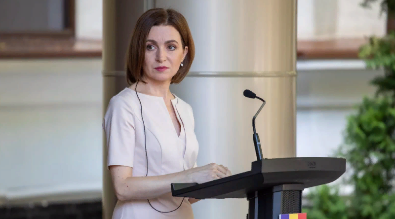 Президент Молдовы Майя Санду продолжает надеяться, что в вопросе энергетической безопасности стране будут помогать США и Евросоюз. Но пока там о помощи даже не заикаются (фото с сайта dixinews.ru) 