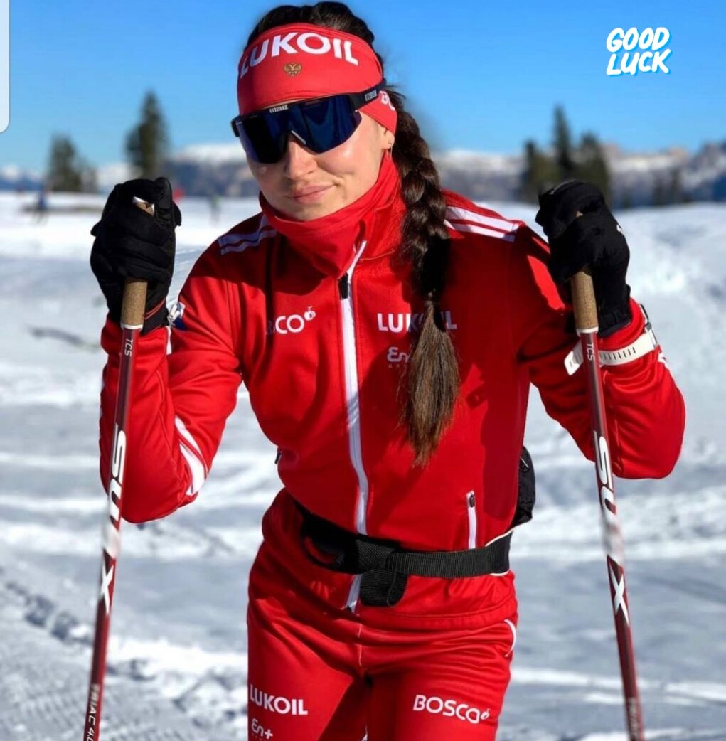 Юлия на лыжах, ура!👏