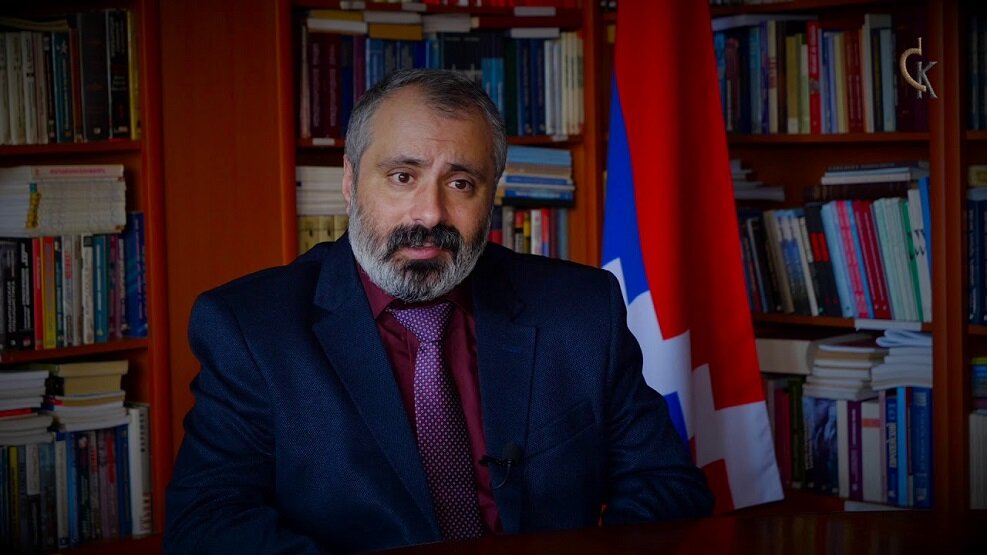 Глава МИД Нагорно-Карабахской Республике (Республике Арцах) Давид Бабаян