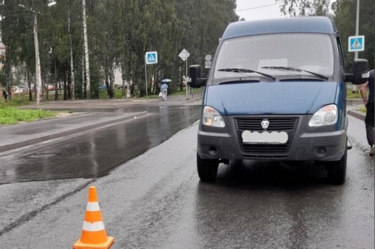    Пешехода-нарушителя сбил водитель ГАЗели в Петрозаводске