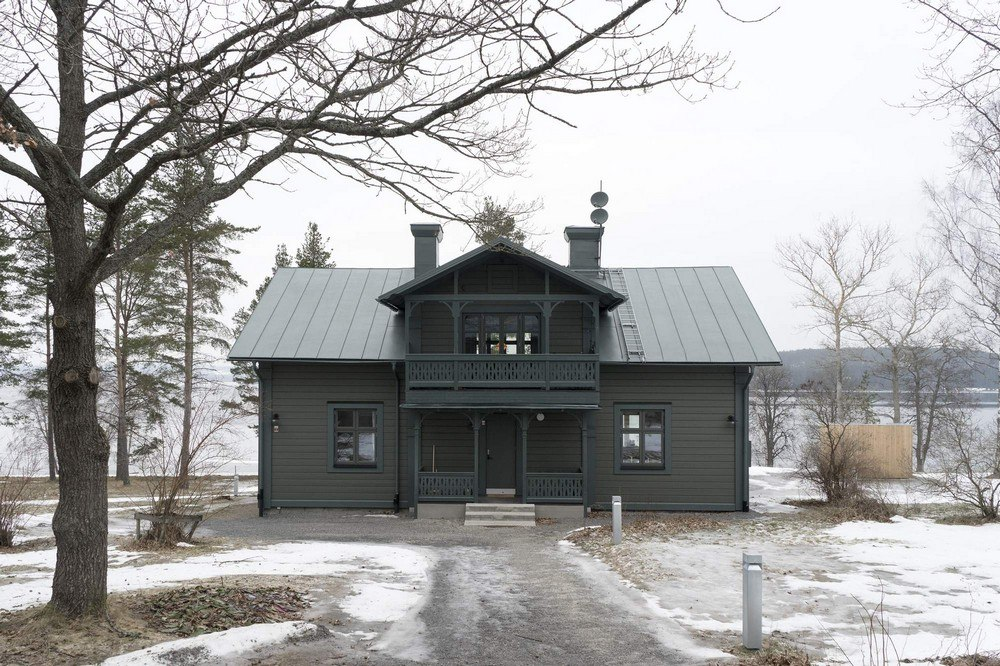 Старая усадьба 19 века Salsten House, отреставрированная под современные нужды