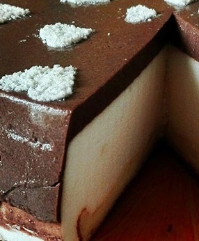 вот так тортик выглядит в разрезе