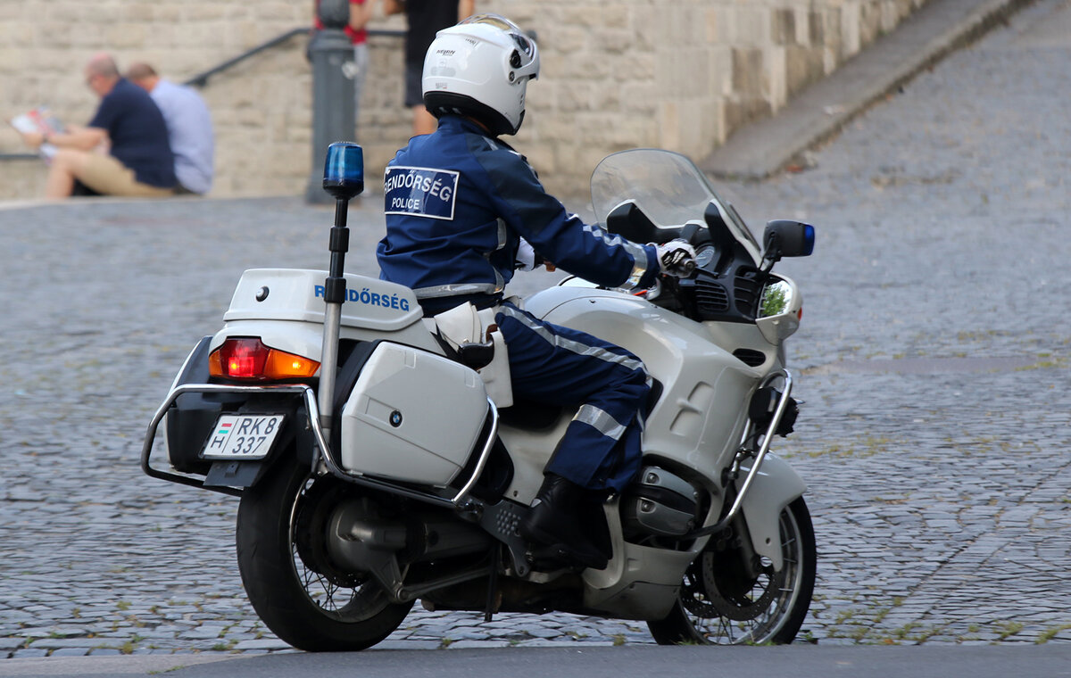 BMW Police Moto