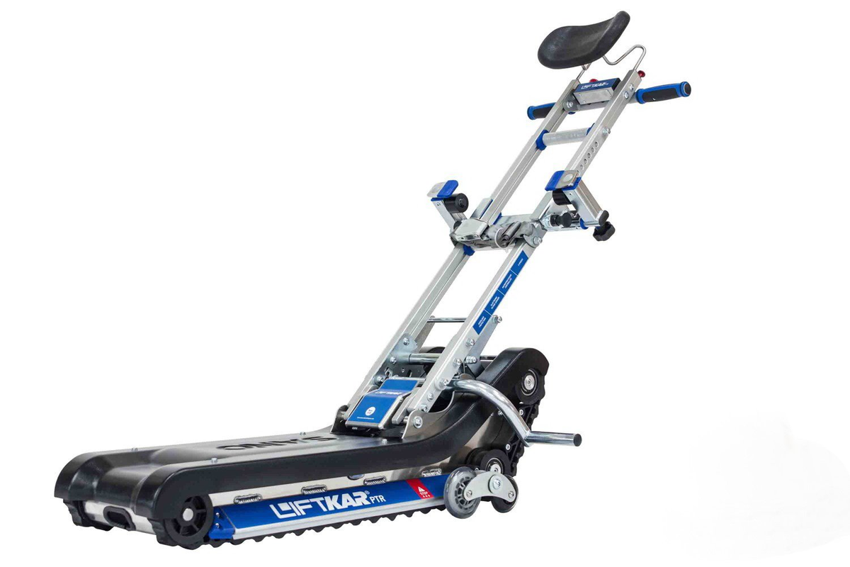 Лестничный наклонный подъемник гусеничный с платформой SANO PTR XT 130