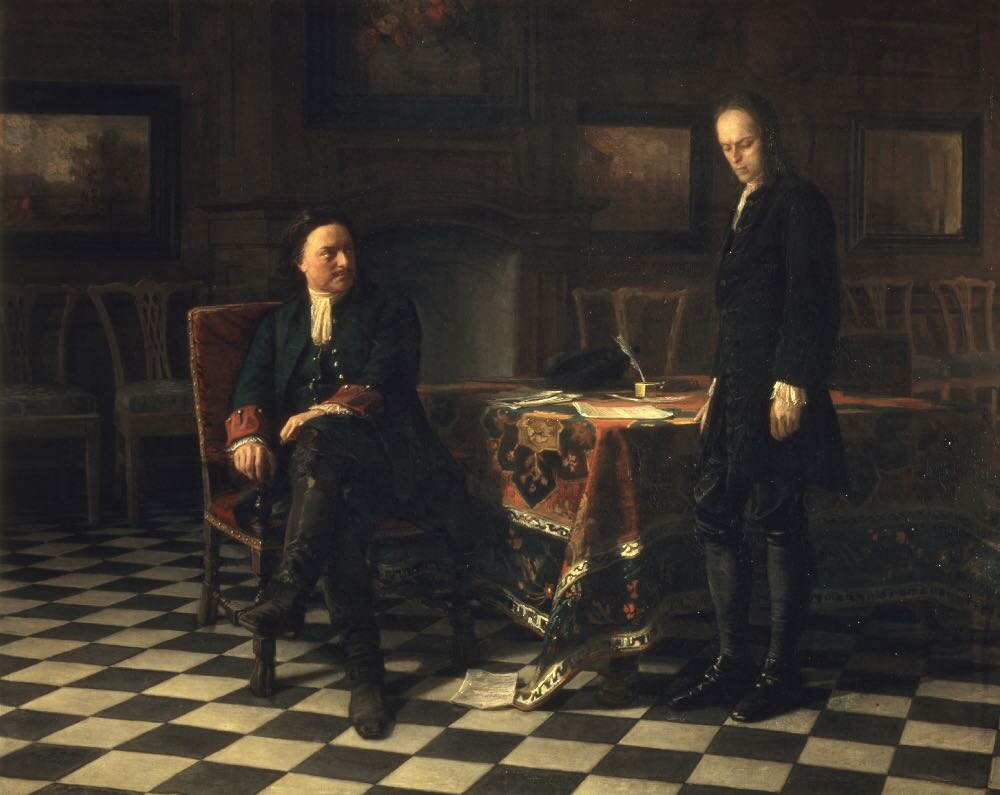 ПЕТР I И ЦАРЕВИЧ АЛЕКСЕЙ. ФОТО: GLOBALLOOKPRESS.COM 