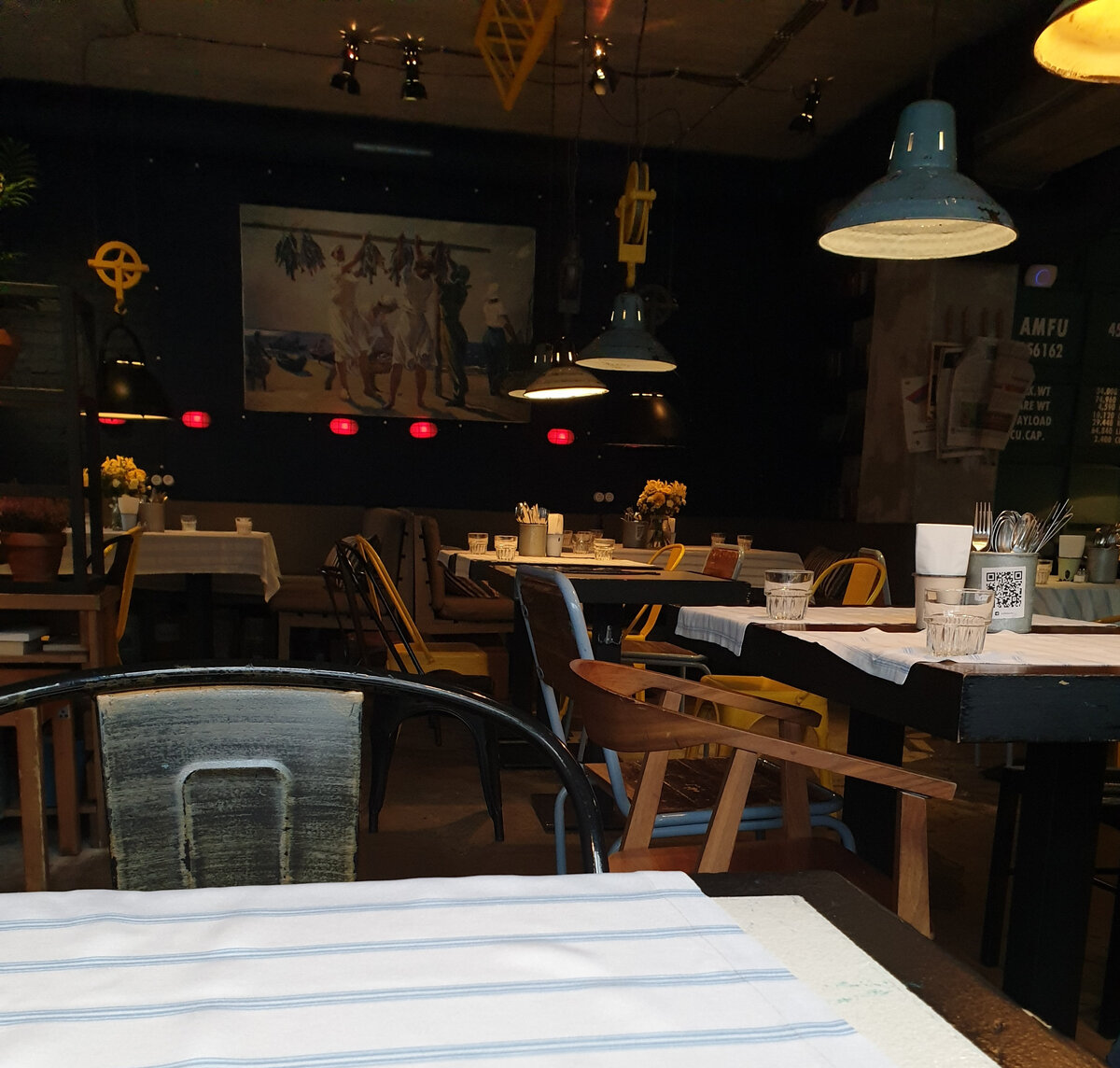 Одесса-мама, интерьер