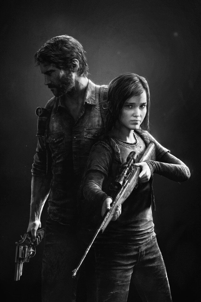 Постер 1-ой части игры «The Last of Us».