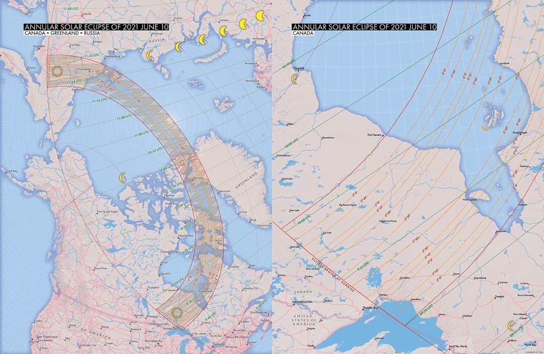 Солнечное затмение 10 июня 2021 в москве