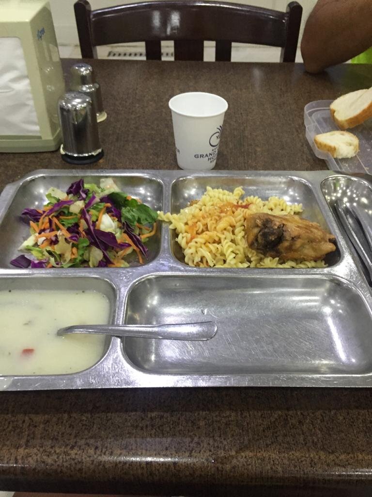 Это ещё удачный обед!