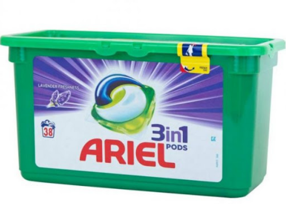 Тот же Persil, Проктер энд Гэмбл исправили, а вот с Ariel что-то не сложилось.