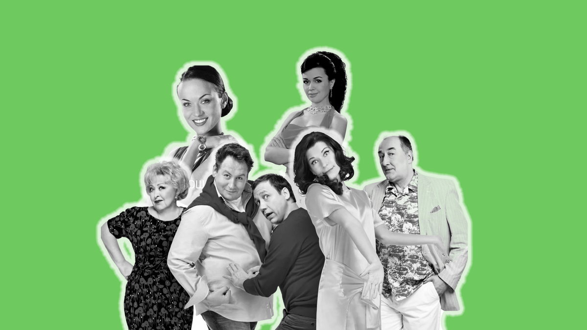 Коллаж из сериалов