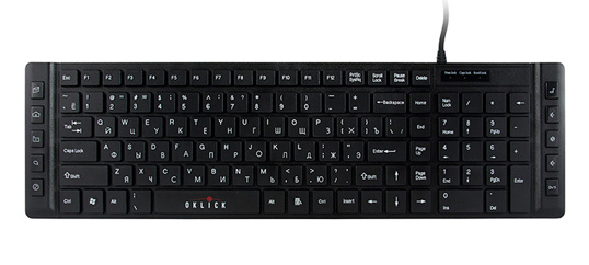 Пример не самой удобной клавы. Но даже тут есть намлок