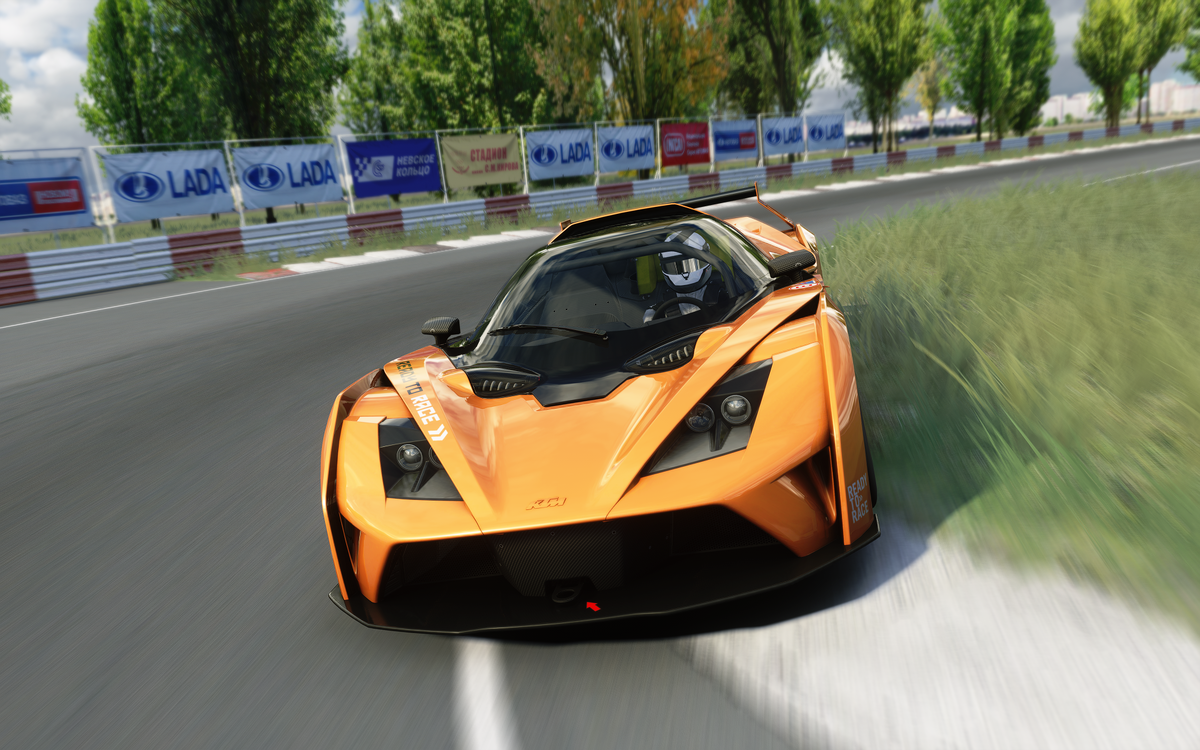 На KTM X-BOW GT4 по Невскому кольцу