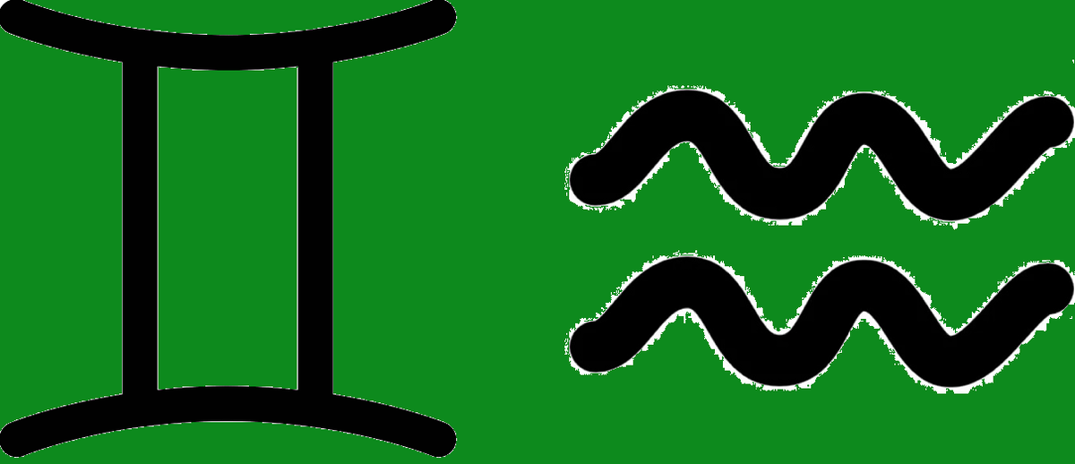 Совместимость знаков зодиака Близнецы и Водолей