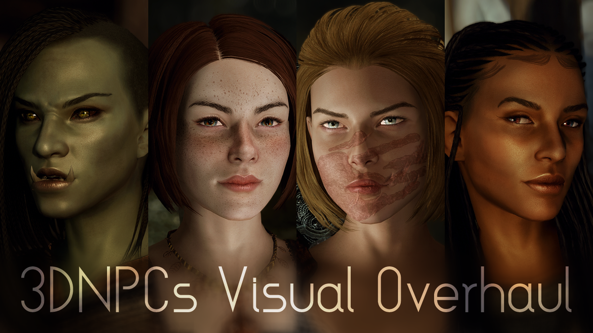 Interesting NPCs Visual Overhaul | источник - nexusmods.com