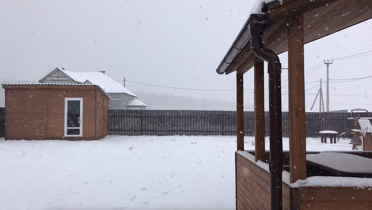 Порой зима приходит быстро и дерзко, поэтому нужно заранее подготовиться)). Вчера еще светило солнце, а на следующий день вот такая погодка)