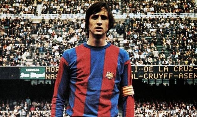 Йохан Кройф - обладатель 3х золотых мячей