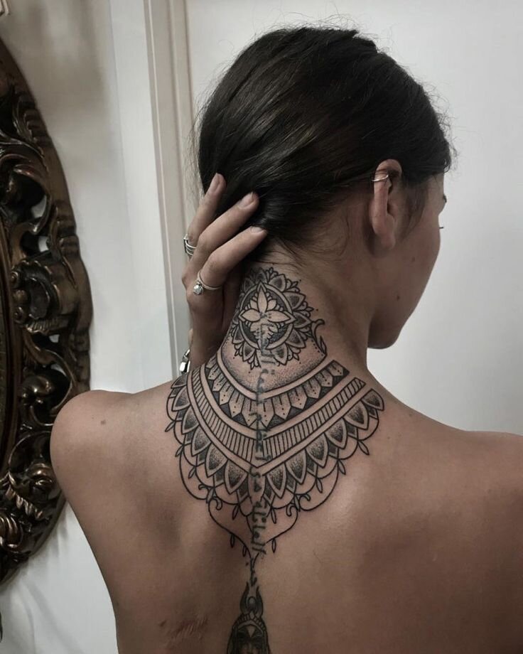 Тату на Шее - Татуировки на Шее у Женщин и Мужчин | Tattoo-ideas.ru