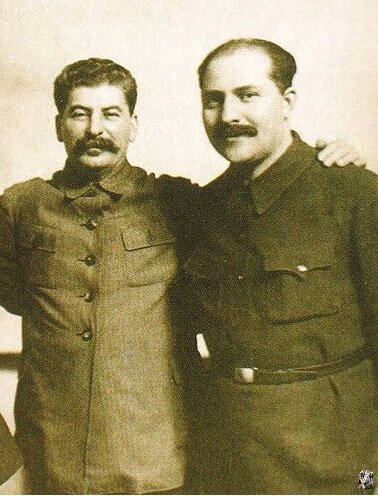 Каганович и Сталин